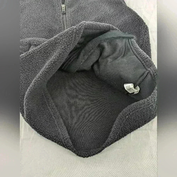 Under Armour Fleece Full-Zip Vest Boys Size Youth Large Black Coldgear Outdoor - Picture 5 of 11